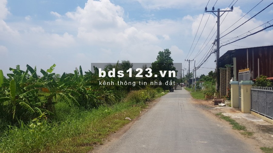 Bán đất mặt tiền đường Quy Đức xả Quy Đức Huyện Bình Chánh giá 3,9tr/m2 mặt tiền 40m