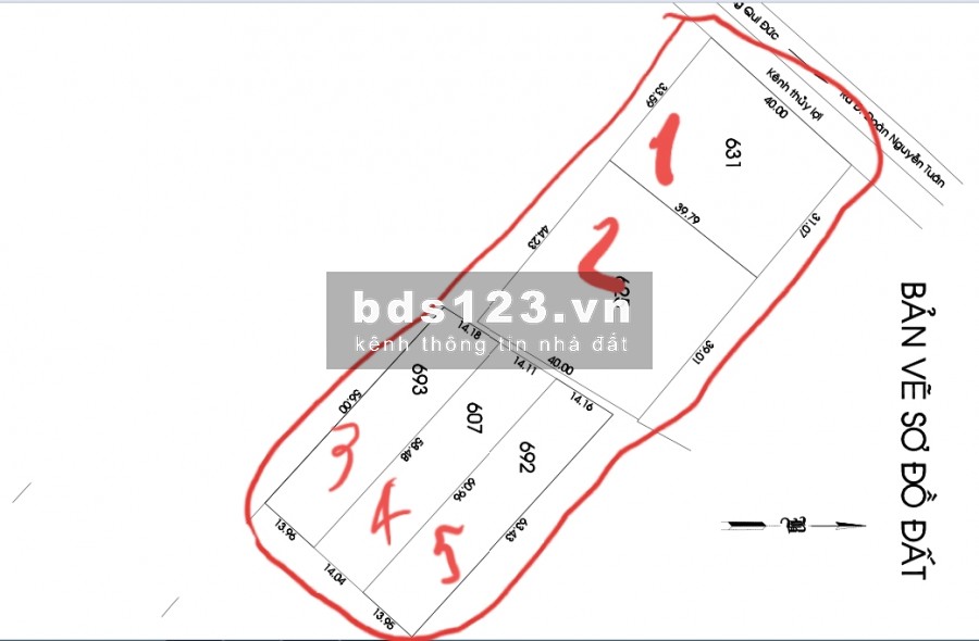 Bán đất mặt tiền đường Quy Đức xả Quy Đức Huyện Bình Chánh giá 3,9tr/m2 mặt tiền 40m