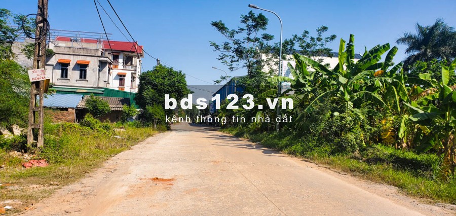 Bán đất mặt đường 6m chạy thẳng ra đường Đại lộ Thăng Long – khu vực sầm uất