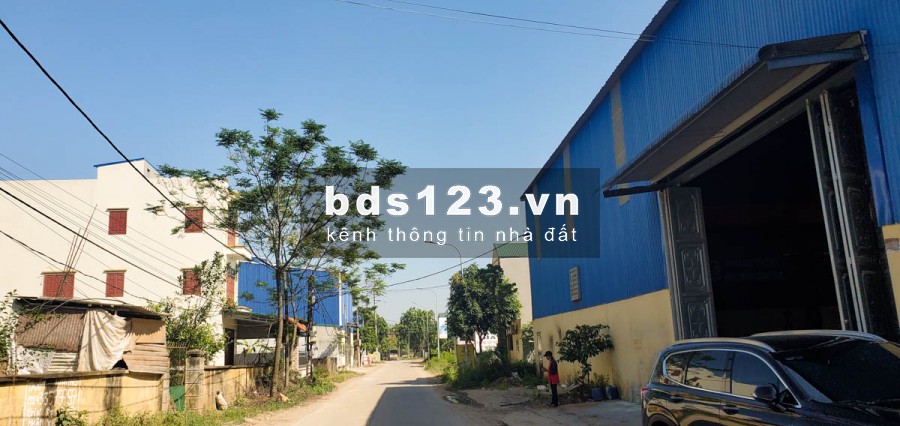 Bán đất mặt đường 6m chạy thẳng ra đường Đại lộ Thăng Long – khu vực sầm uất