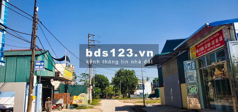 Bán đất mặt đường 6m chạy thẳng ra đường Đại lộ Thăng Long – khu vực sầm uất