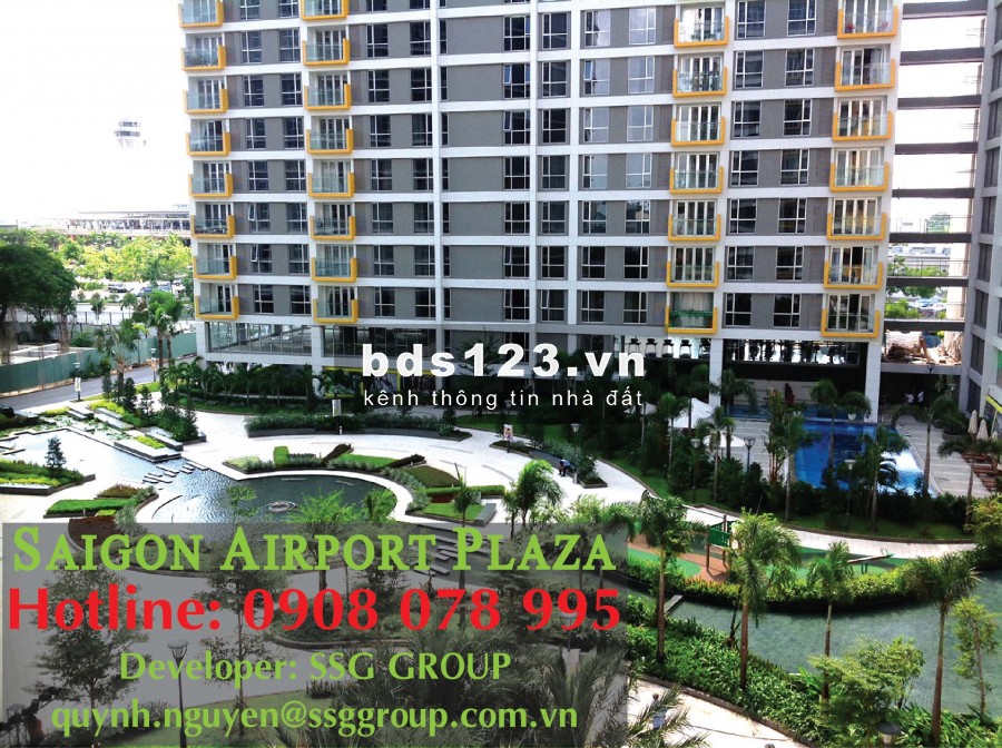 Bán gấp căn hộ chung cư Sài Gòn Airport Plaza - Hotline PKD CĐT SSG 0908 078 995 xem nhà ngay