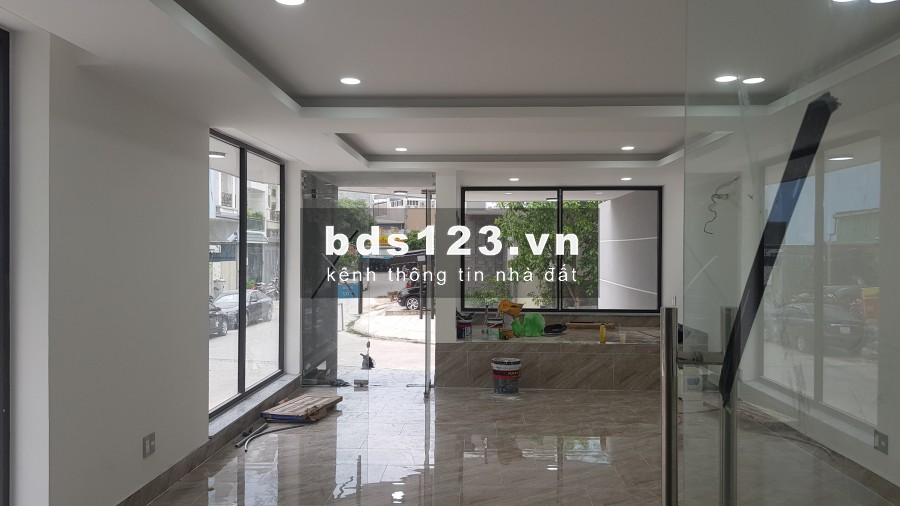 Cho thuê Nhà VP Hầm 4 sàn trống suốt 500m2 Nguyễn quý cảnh An Phú Quận 2 MS:590
