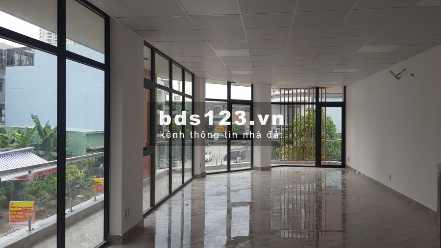 Cho thuê Nhà VP Hầm 4 sàn trống suốt 500m2 Nguyễn quý cảnh An Phú Quận 2 MS:590