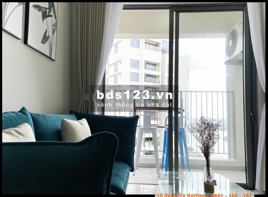 Cho thuê Masteri An Phú 2PN view sông giá tốt nhất thị trường 17 triệu/tháng, ở được ngay