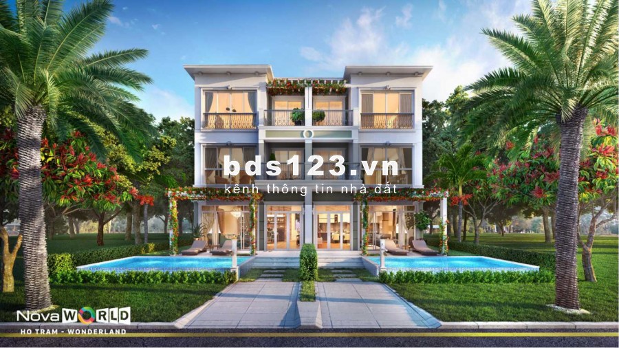 Nova wonderland hồ tràm mở bán biệt thự biển giá chỉ từ 9 tỷ, thanh toán trong 5 năm