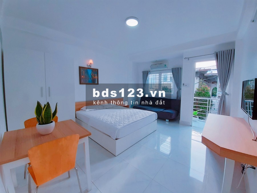 Cho thuê Căn Hộ Quận 1 ban công 1PN riêng, máy giặt riêng.