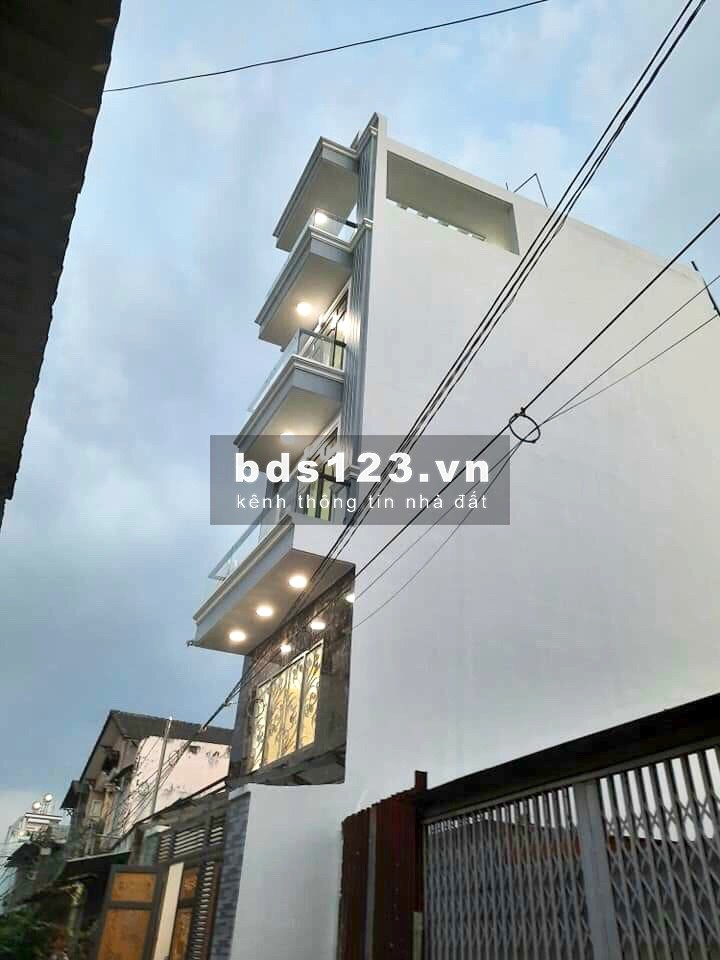 Bán nhà 5 tầng hẻm đường 18b, phường Bình Hưng Hoà A,Quận Bình Tân. DT 4x12m, Giá 4.35 Tỷ