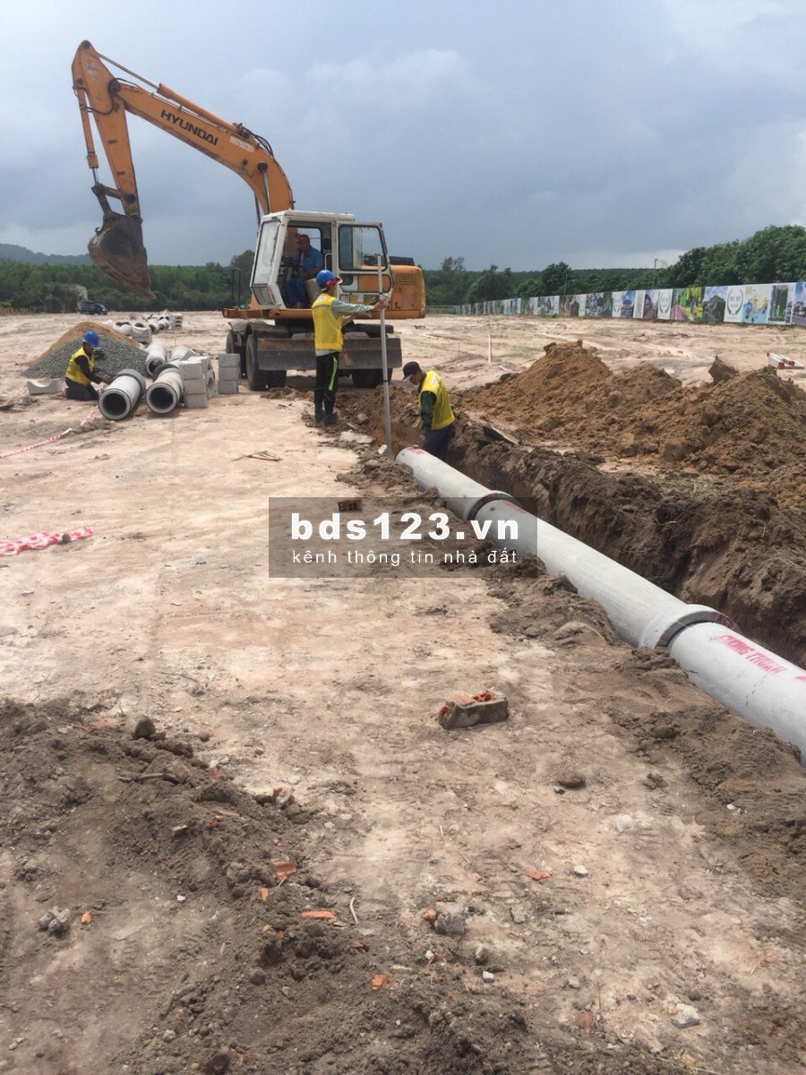 Đất thổ cư Phú Mỹ ngay cảng Cái Mép đón đầu cao tốc BH-VT, DT 519m2 Giá 2,2tr/m2
