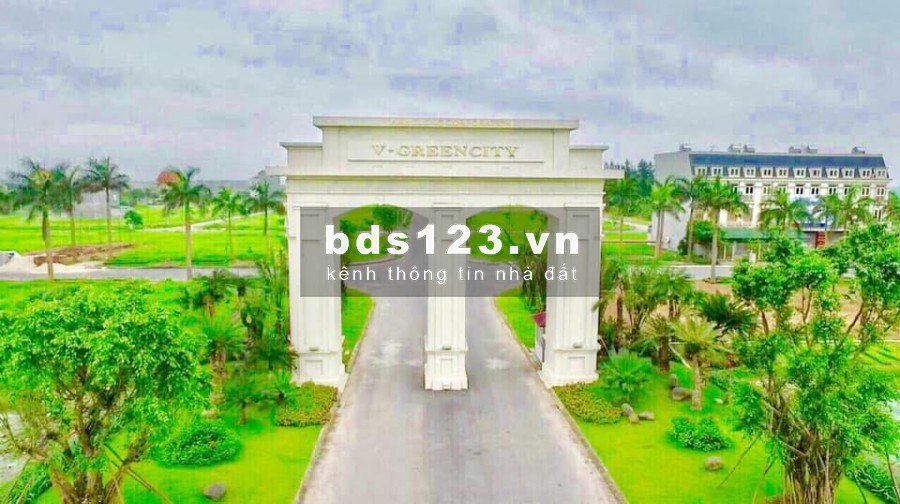 BÁN ĐẤT MẶT ĐƯỜNG 39 DỰ ÁN V-GREENCITY PHỐ NỐI