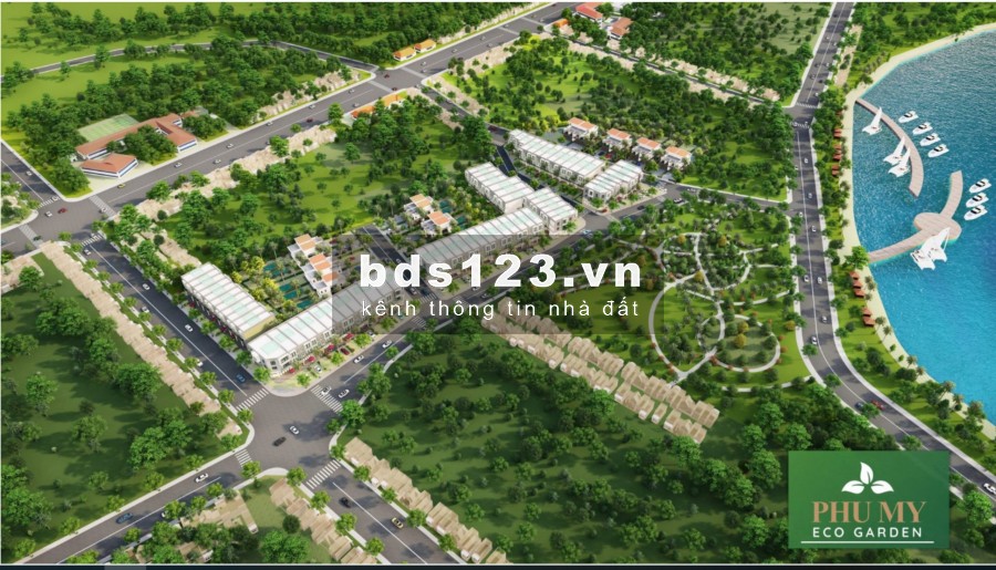 Giai Đoạn F0. Phú Mỹ Eco Garden. Khu Đô Thị Ngay TT TP Cảng Duy Nhất Đông Nam Bộ Gía 3.5tr/m2. SHR