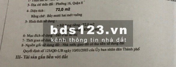 Nhà bán gấp, giá rẻ Đường An Dương Vương, phường 16, quận 8, liền kề 3 căn 250m2, giá 17 tỷ.
