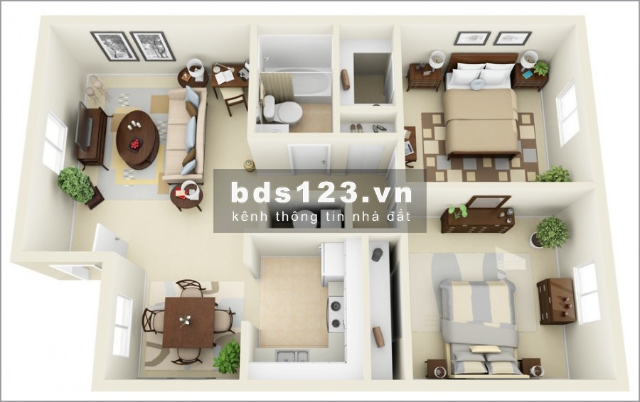 Cho Thuê Căn Hộ [1PN - 3PN] Jamona Heights Q.7, 55m - 95m,Giá 8…