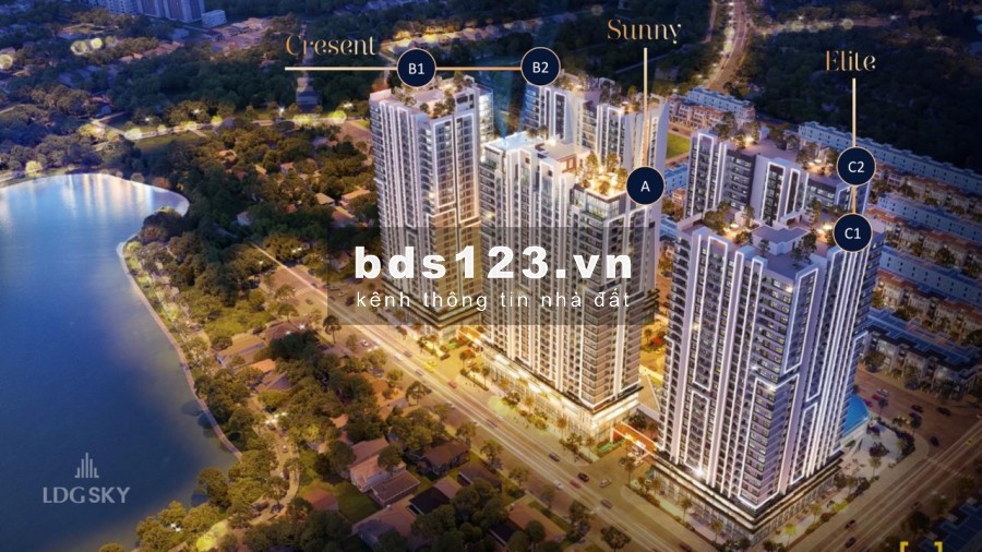 Bán căn hộ LDG SKY - Tuyệt tác căn hộ cao cấp bên Hồ, cùng với công viên rộng 20ha - Ngay cửa ngõ TP Thủ Đức - từ 1.68 tỷ/căn - LH 0901902655