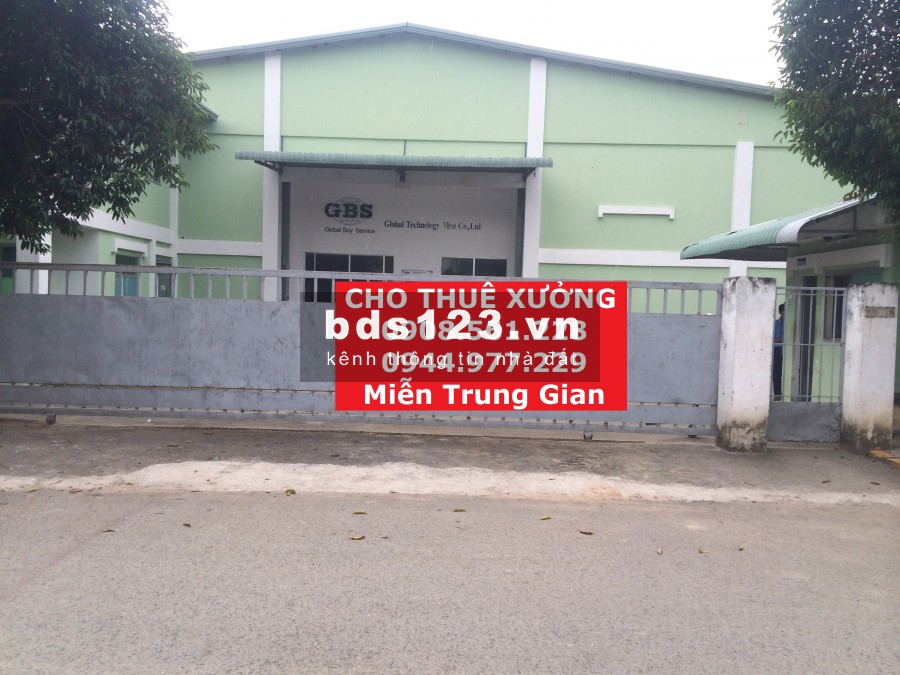 Cho thuê nhà xưởng dt: 1200m2 giá 70 triêu/tháng đường phạm văn chiêu, quận gò vấp. lh: 0944.977.229
