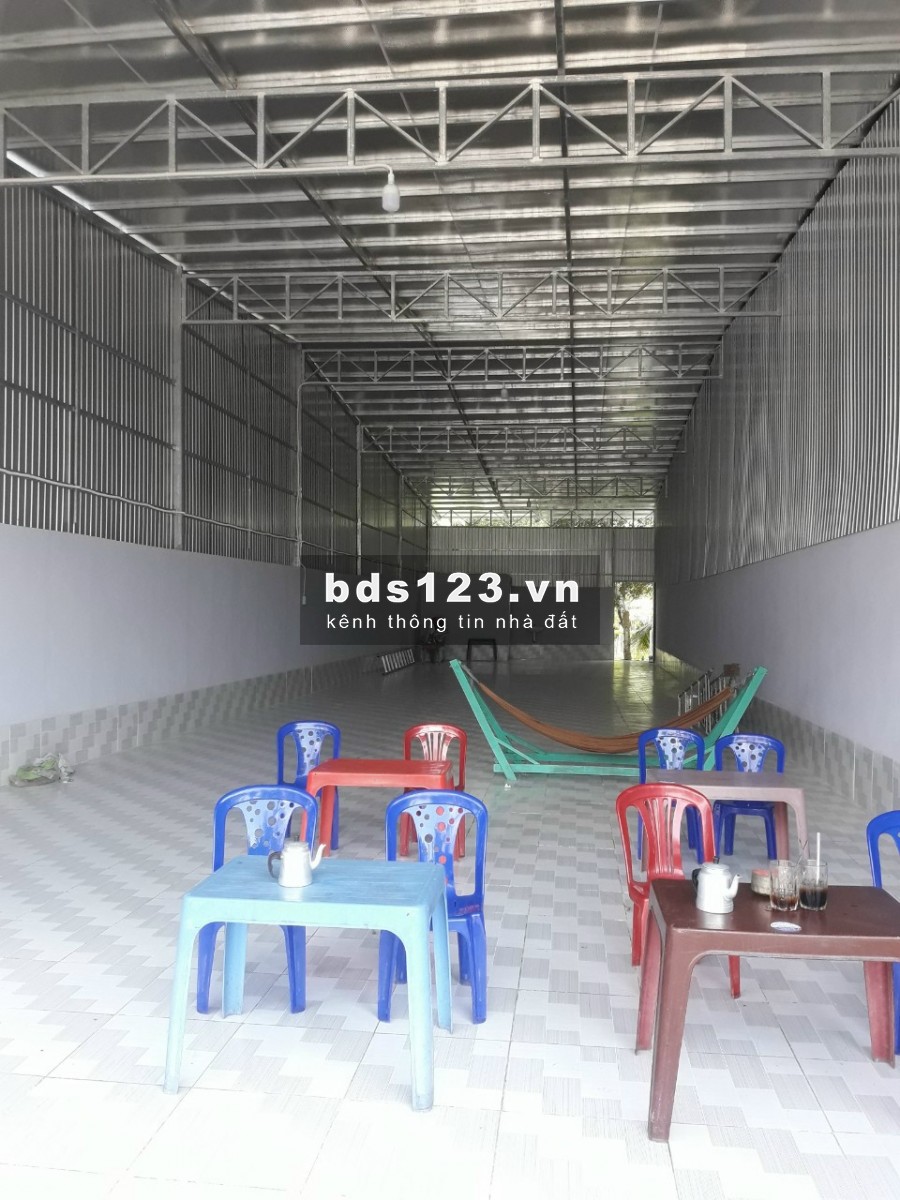 Cho Thuê Nhà Kho mới 100%,TX Bình Minh, Vĩnh Long, Gần Cần Thơ, Lộ nhựa 15m (xe 10 Tấn vào)