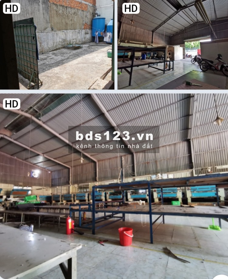 Cho thuê 2 nhà xưởng 1000m2, 1600m2 An Phú Đông Q12