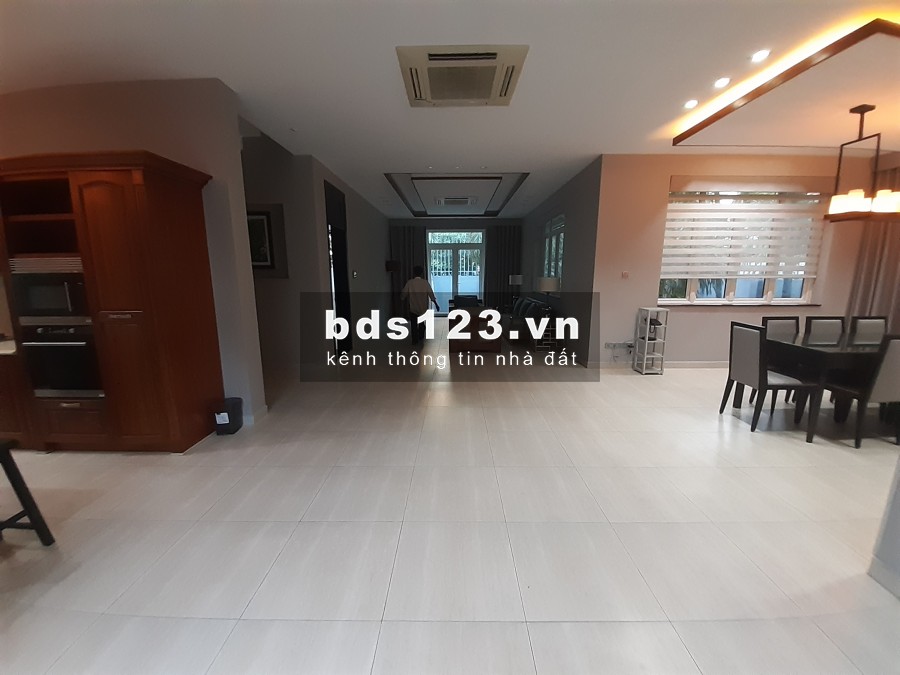Cho thuê Biệt thự 2 mặt tiền Hầm 3 lầu 500m2 Dương văn an An Phú Quận 2 MS: