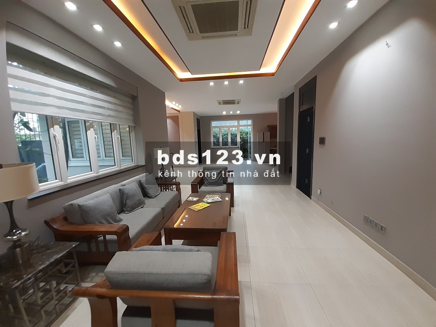 Cho thuê Biệt thự 2 mặt tiền Hầm 3 lầu 500m2 Dương văn an An Phú Quận 2 MS: