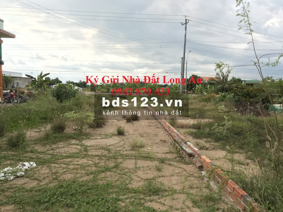 Nền thổ cư mặt tiền ĐT 832 Tân Trụ - Long An