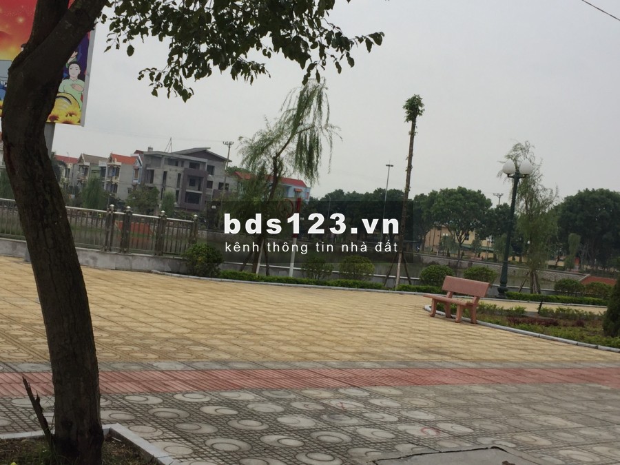 Bán đất mặt phố Thị Trấn Hồ Thuận Thành Bắc Ninh
