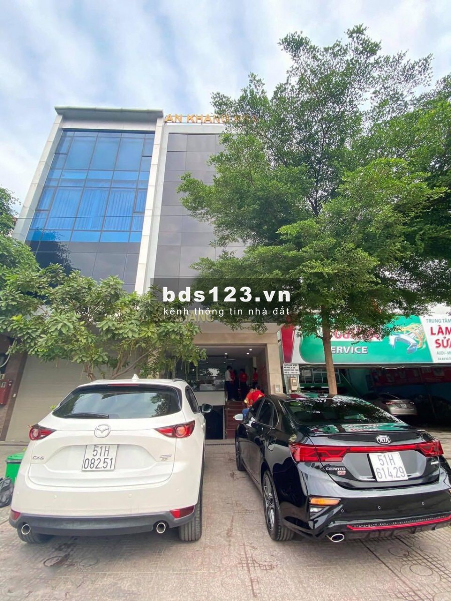 Cho thuê Tòa Nhà VP Hầm 5 sàn trống suốt 600m2 Vũ Tông Phan An Phú Quận 2 MS:365