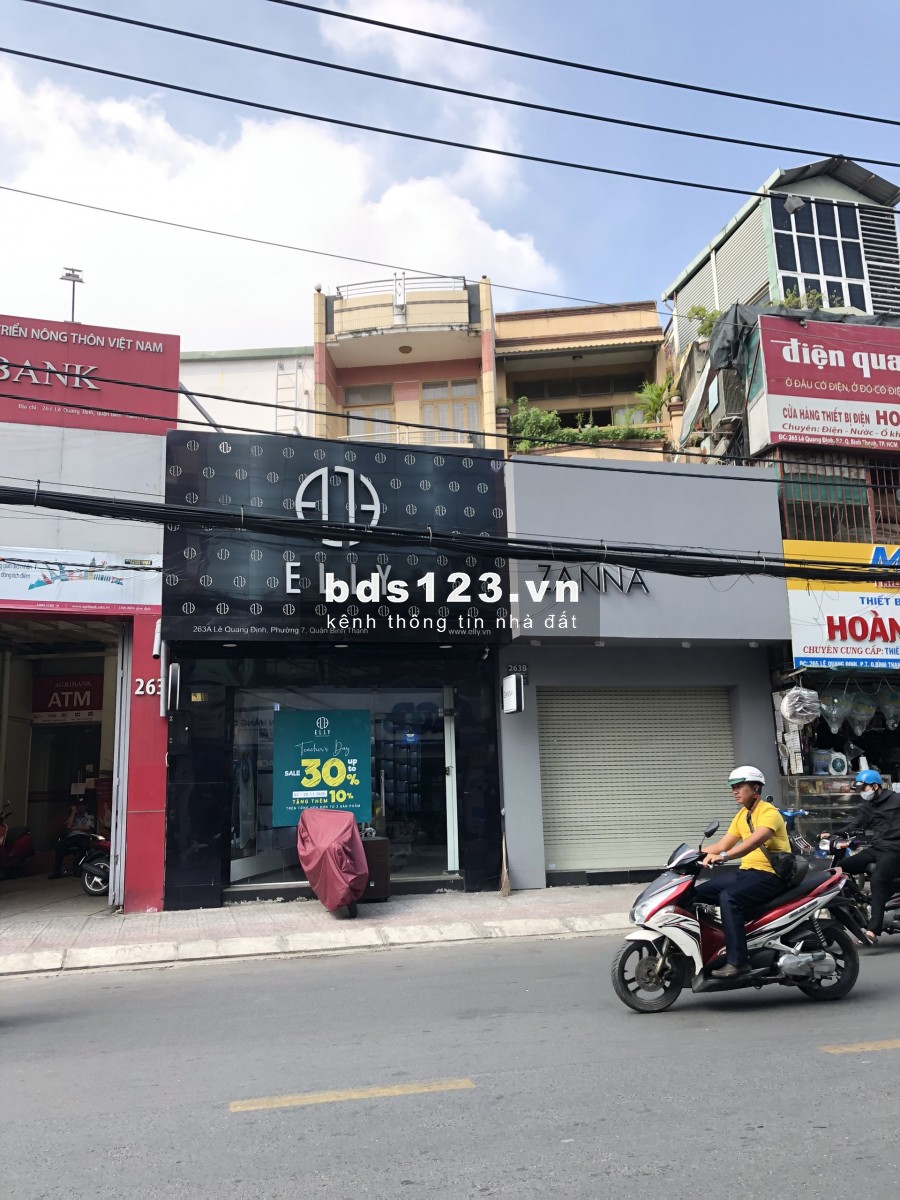 Mặt Tiền Đường Trần Văn Quang. Sầm uất KD . DT: 4.5 x 9
