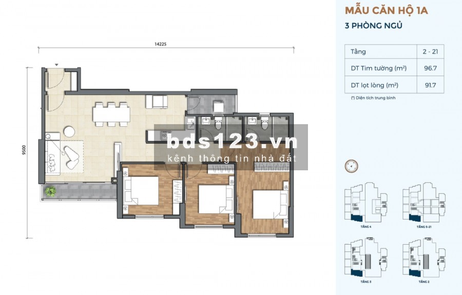 Dễ dàng sở hữu căn hộ Precia 3PN chỉ thanh toán 1,6 tỷ đến khi nhận nhà, chiết khấu 100 triệu, 0912.598.058