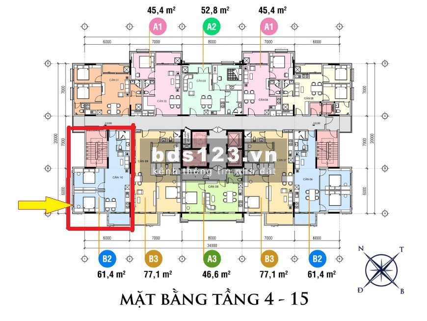 CHÍNH CHỦ CẦN BÁN - Căn hộ cao cấp 2PN TTTP giá tốt