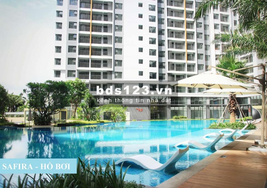 Tin thật 100%, căn hộ Safira 2pn, 2wc, 67m2 giá cực hot chỉ 2,46 tỷ bao thuế phí.