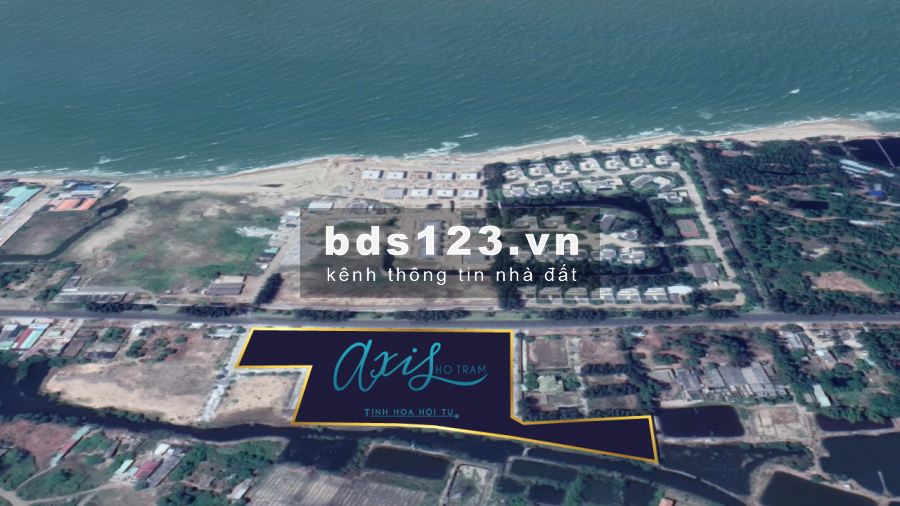 Hot ! Axis Hồ Tràm đất nền đối diện Sanctuary, Melia có sổ hồng lâu dài. Lh 0912357447