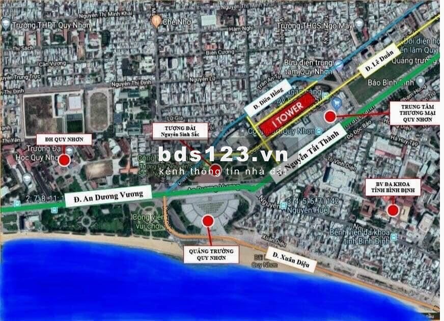 Căn hộ biển cao cấp I-Tower Quy Nhơn đắc địa vị trí và đắc địa tầm nhìn, căn hộ sở hữu lâu dài