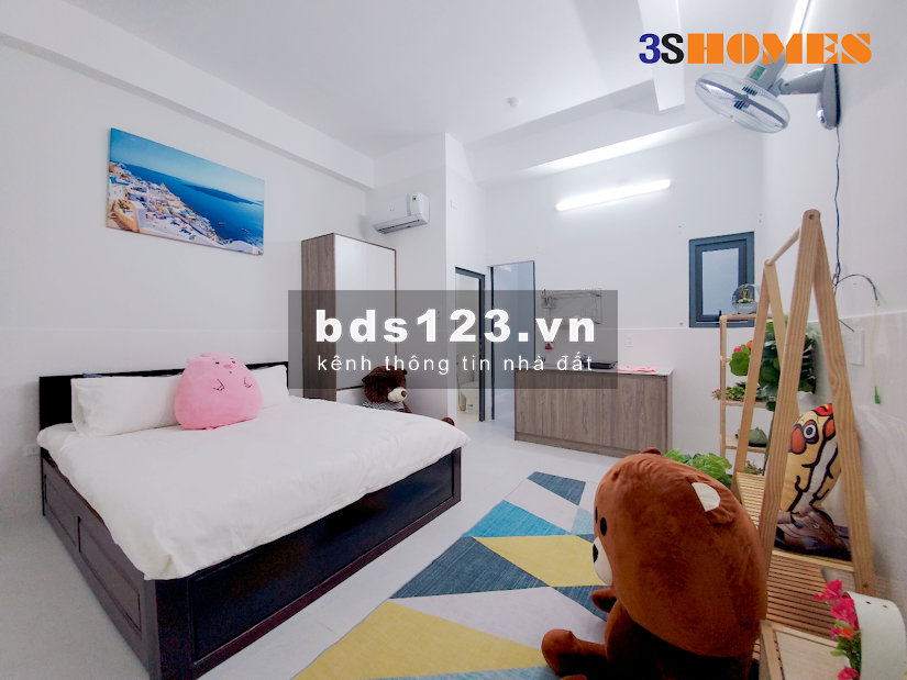 cho thuê CĂN HỘ đầy đủ tiện nghi_Nội thất_P15, Tân Bình_BAN CÔNG RIÊNG