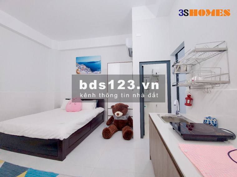 cho thuê CĂN HỘ đầy đủ tiện nghi_Nội thất_P15, Tân Bình_BAN CÔNG RIÊNG