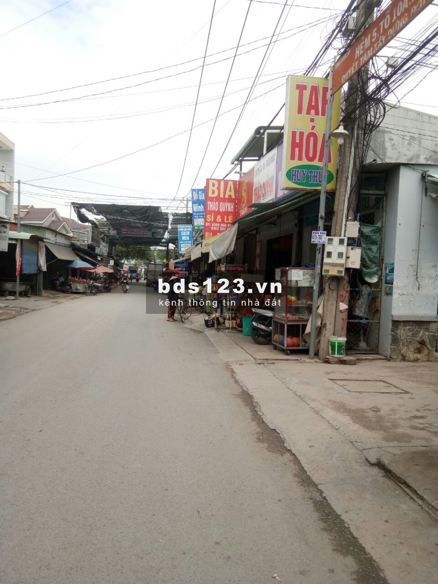 Đất 75m2,H.Nam,Đ.Thân Nhân Trung ngay chợ Thanh Hóa, kp4, Trảng Dài