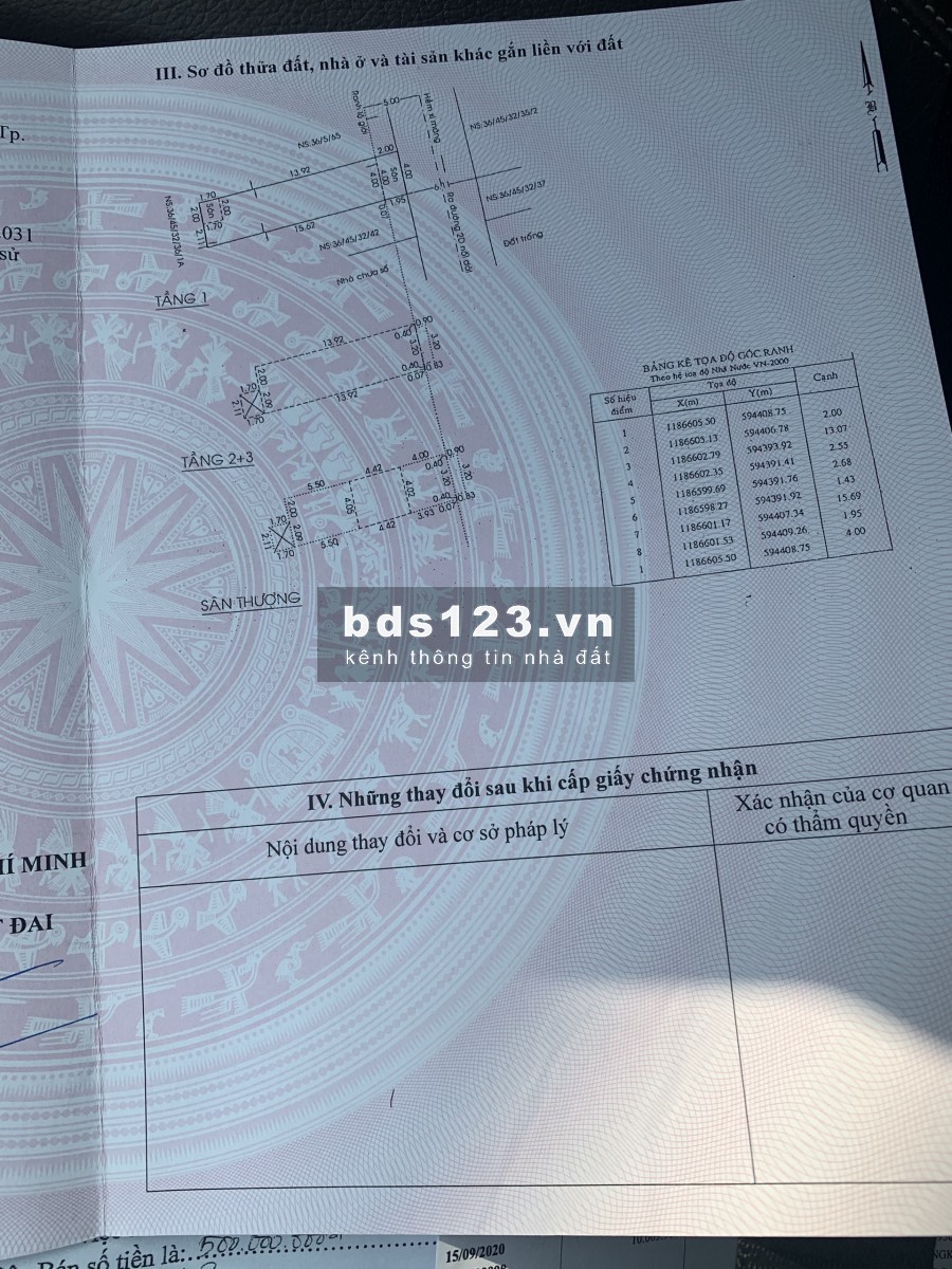 Bán nhà đường 2D nối dài khu Nam Hùng Vương diện tích 4 x 18 giá 6,2 tỷ TL