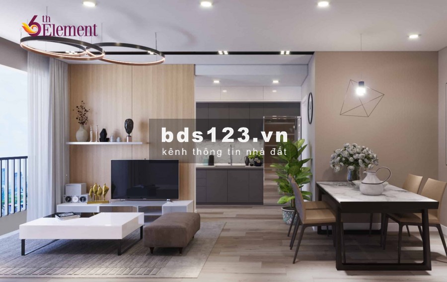 (Anh Hoàng 0918.58.6622) Cho thuê chung cư 6th Element: Full đồ 2PN giá 11 tr/th, 3PN giá 13 tr/th