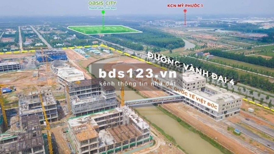 Bán đất nền dự án Bình Dương giá rẻ, dân cư đông kín, TC 100% chỉ từ 9 triệu/m2 sát TP Hồ Chí Minh