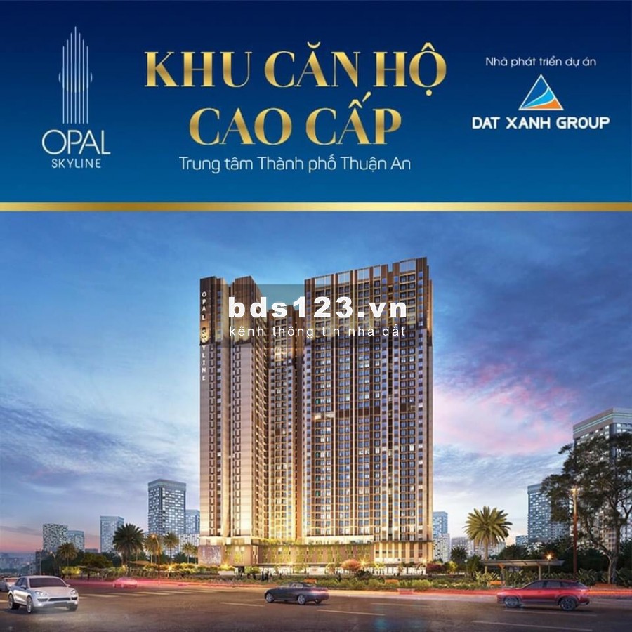 Mở bán đợt cuối cùng 20 căn suất nội bộ căn hộ cao cấp duy nhất ngay mặt tiền đường tt tp Thuận An