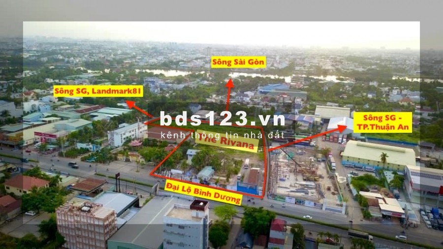 Căn Hộ The Rivana, 50-70m2, View Sông, Giá 31 triệu/m2, cách Chợ Đầu Mối Thủ Đức 4km