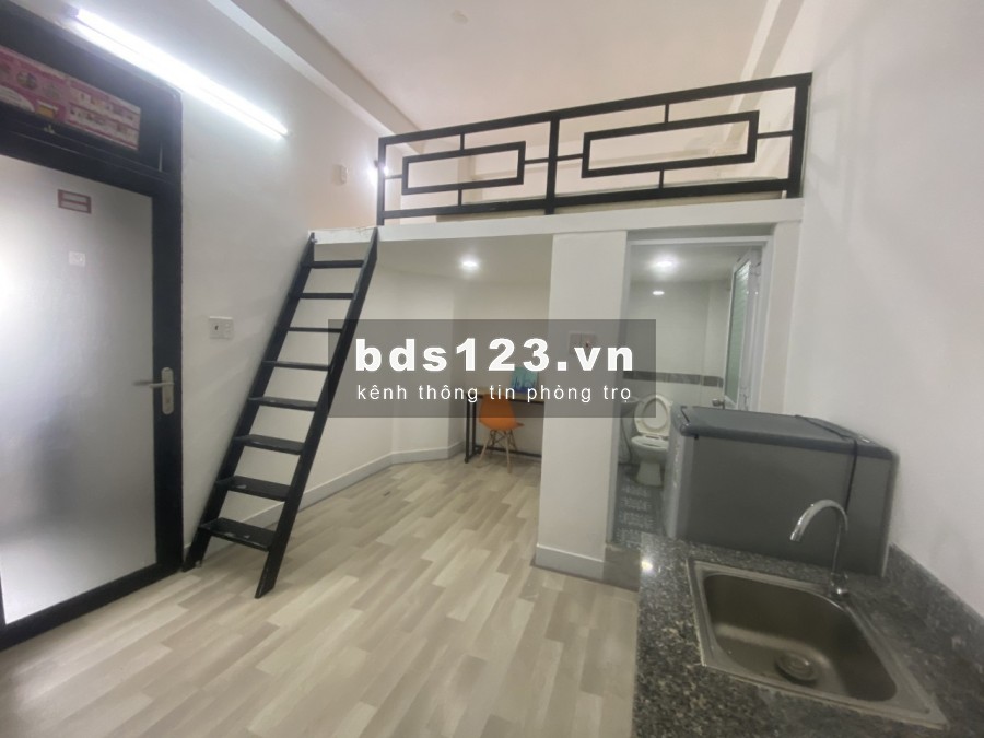 Phòng trọ mặt tiền đối diện etown 3tr5 full nội thất