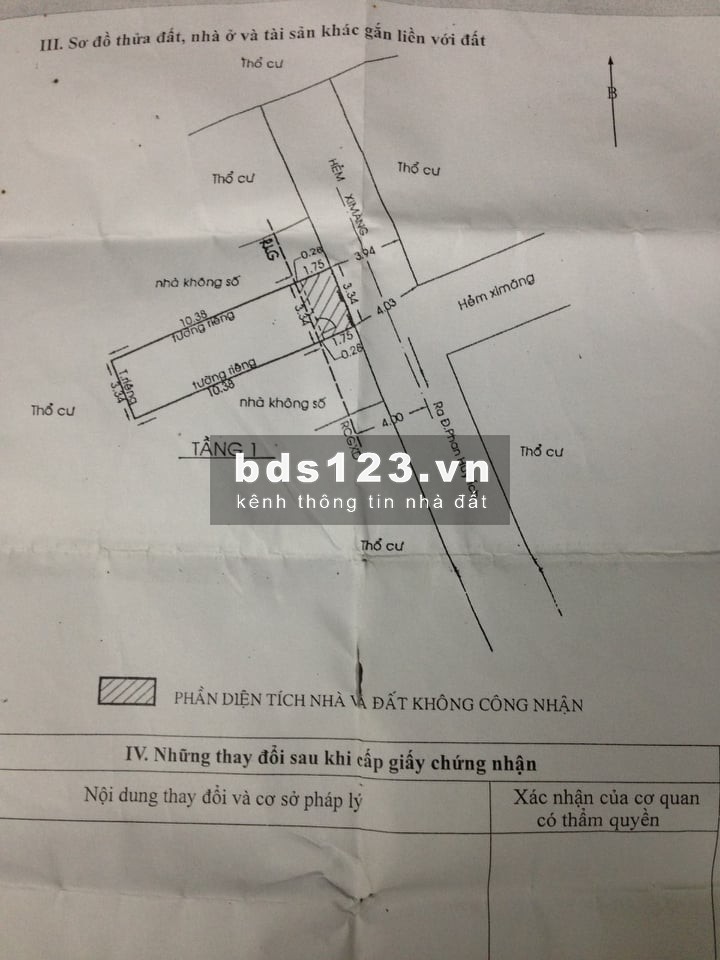 NHÀ, KP 25 BÙI QUANG LÀ , DIỆN TÍCH 40M2, 1 TRỆT 1 LẦU. 3PN, 2WC.