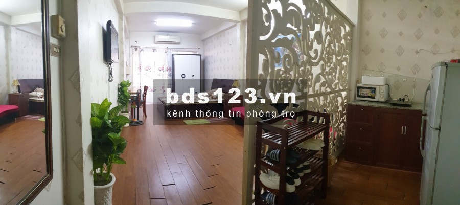Cho thuê phòng quận 1, full nt 50m2, ngay chợ Tân Định, Hai Bà trưng