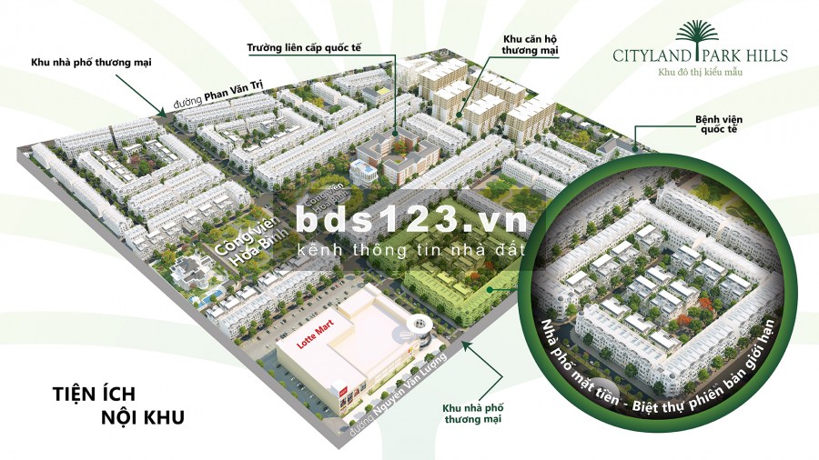 NHÀ PHỐ MẶT TIỀN SHOPHOUSE CITYLAND PARKHILLS