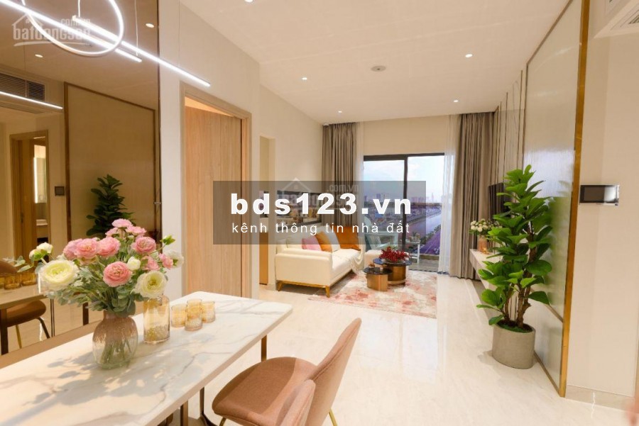 Nhận booking căn hộ D-Aqua Bến Bình Đông, dtsd 65.12m, hỗ trợ vay, giá 45 triệu/m2