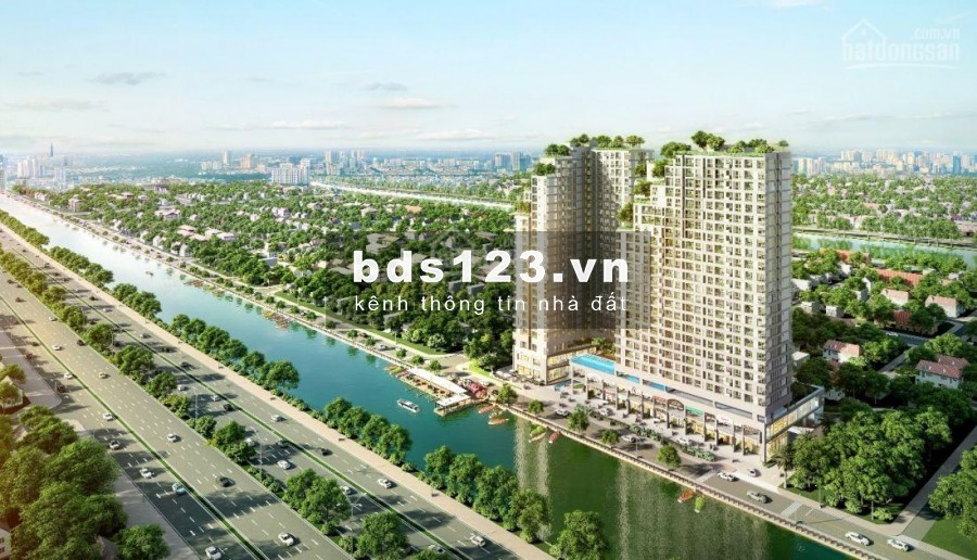 Bán căn hộ mới tại Quận 8, D-Aqua, thiết kế tháp đôi, dt 65m2, kiến trúc độc đáo, giá 45 triệu/m2