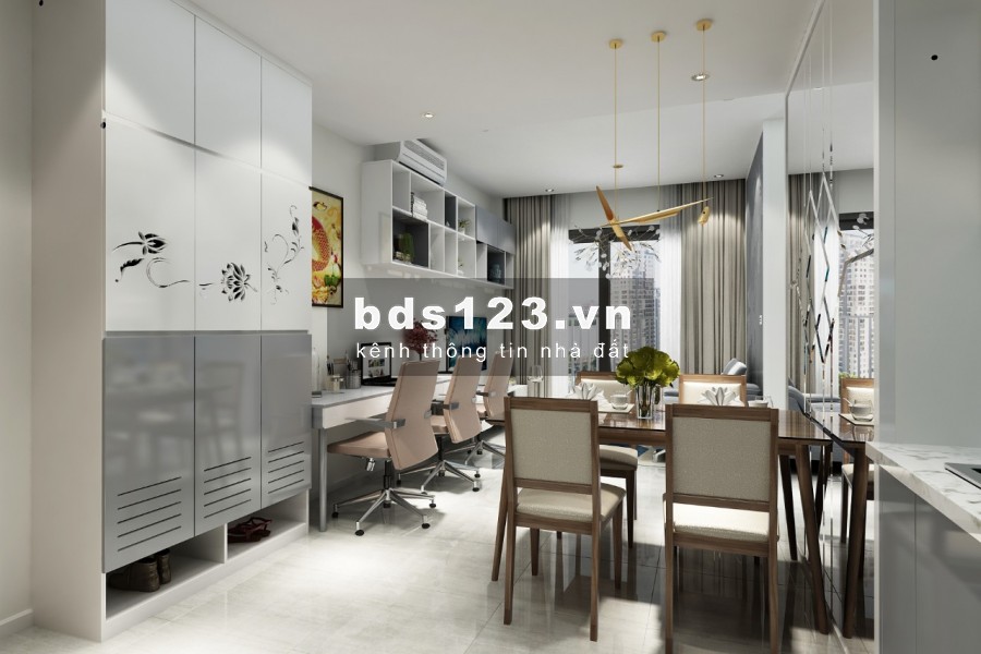 Giá tốt căn hộ đảo Kim Cương 1PN, 56m2, full nội thất có ban công LH 0915488665