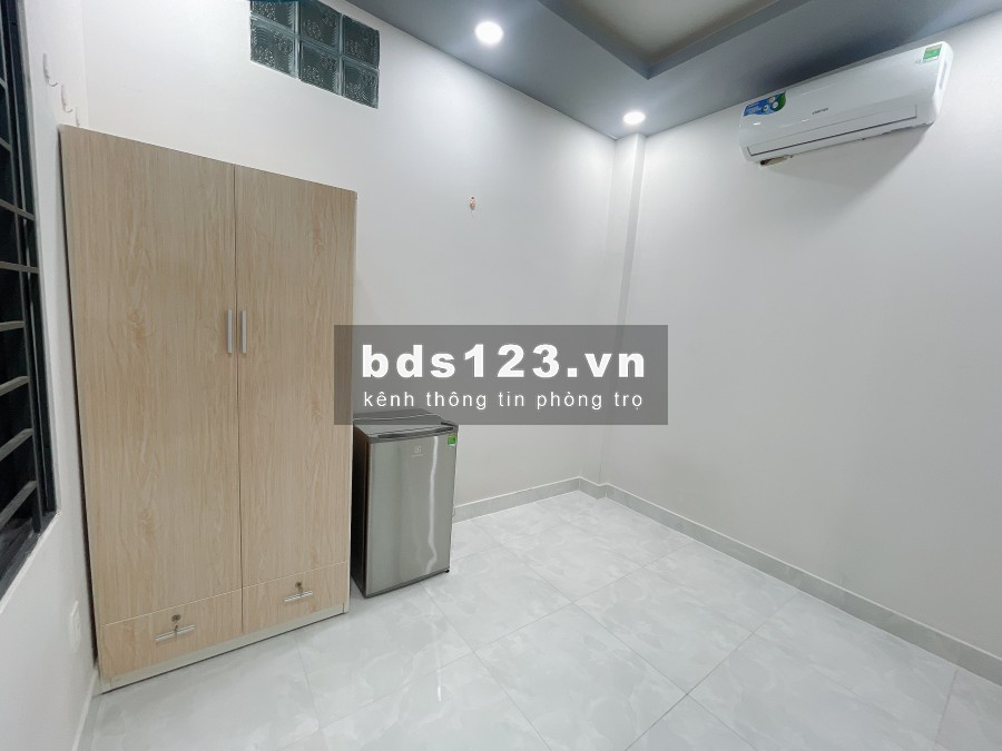 Cho thuê phòng mới xây đầy đủ nội thất giờ giấc tự do không chung chủ 116/46 Dương Quảng Hàm p5 Gò Vấp gần ĐH Văn Lang