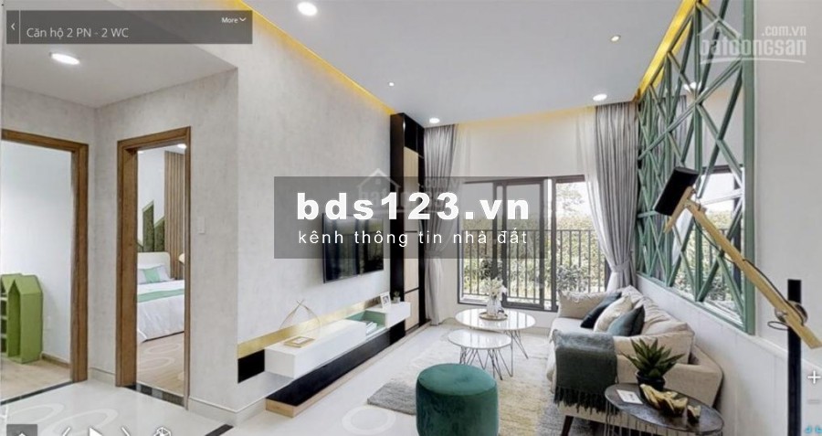 Bán căn hộ rộng 65m2, 2 PN, có mảng xanh trong lành, cc D-Aqua Quận 8, giá thoả thuận, LHCC