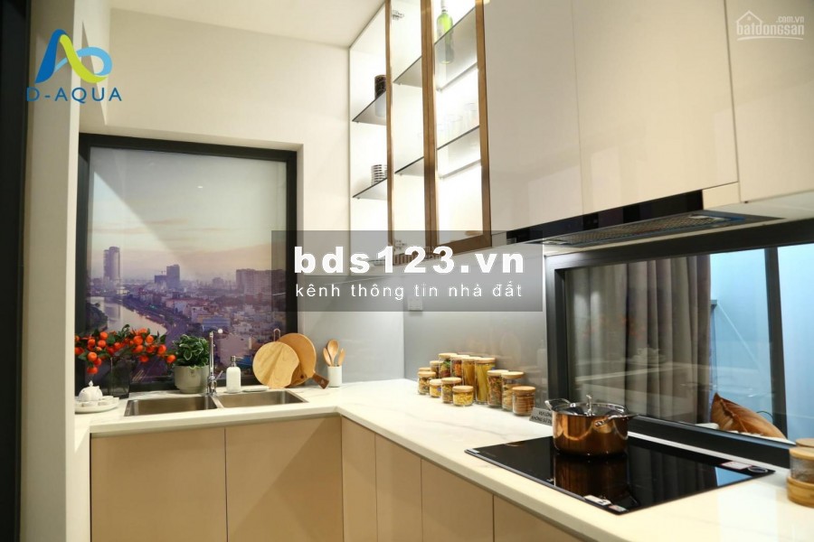 Bán căn hộ trung tâm Quận 8, dtsd 69m2, kiến trúc xanh, giá từ 1.5 tỷ/căn, dự án D-Aqua